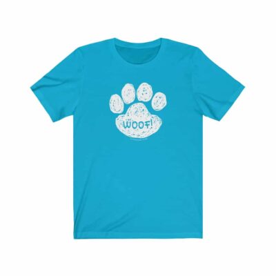 WOOF! Paw t-shirt